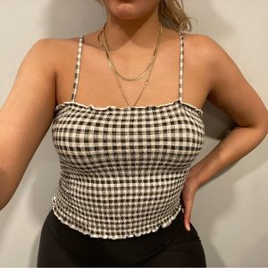 Spaghetti strap crop top